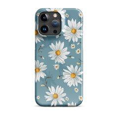 white Daisies Snap case for iPhone