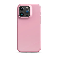 Light Pink Snap case for iPhone