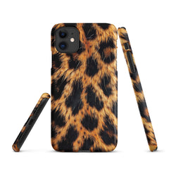 Leopard Snap case for iPhone