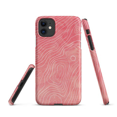 Pink Art  Snap case for iPhone