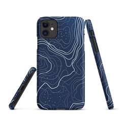 Blue Art Snap case for iPhone