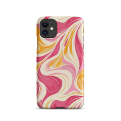 Yellow & Pink Snap Phone  case for iPhone