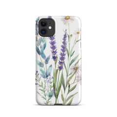 Lavender Snap case for iPhone