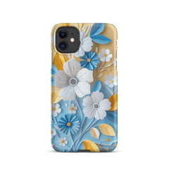 Floral Snap case for iPhone