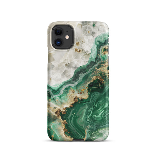 Emerald Green Snap case for iPhone