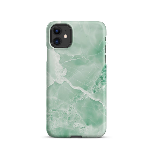 Jade marble Snap case for iPhone