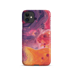 Rainbow Swirl Snap case for iPhone