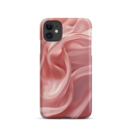 Blush Wave Snap case for iPhone