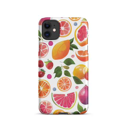 Cute Fruits Snap case for iPhone