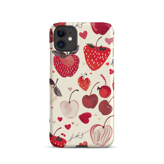 Strawberries Snap case for iPhone