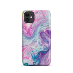 Pastel Marble Snap case for iPhone