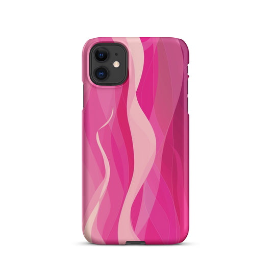 Fuchsia Snap case for iPhone