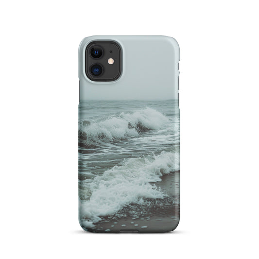 White Beach Snap case for iPhone