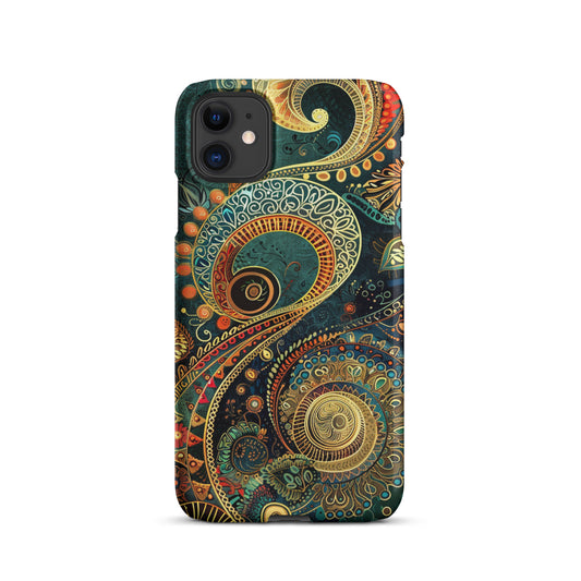 Folk Art Snap case for iPhone