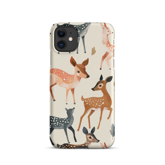 Deer Baby Snap case for iPhone