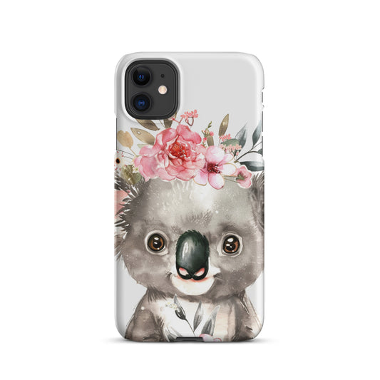 Baby Koala Snap case for iPhone