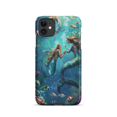 Mermaids Snap case for iPhone