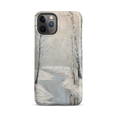 Winter Snow Snap Phone  case for iPhone