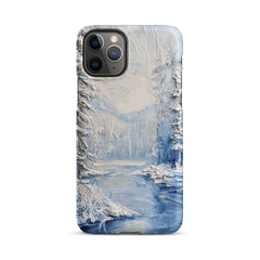 Winter River Snap case for iPhone