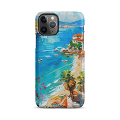 Mediterranean Beach Snap case for iPhone