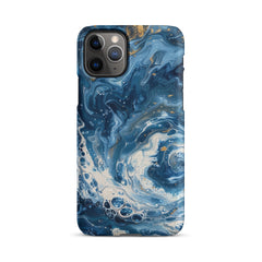 Blue Waves Snap case for iPhone