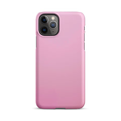 Pink Snap case for iPhone