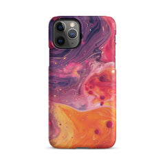 Rainbow Swirl Snap case for iPhone