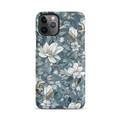 White Lily Snap case for iPhone