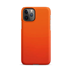 Orange Snap case for iPhone