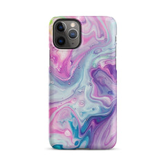 Pastel Marble Snap case for iPhone