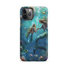 Mermaids Snap case for iPhone