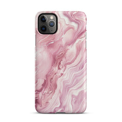 Pink Marble Snap case for iPhone