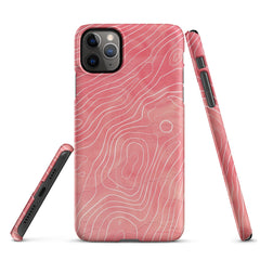 Pink Art  Snap case for iPhone