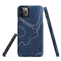 Blue Art Snap case for iPhone