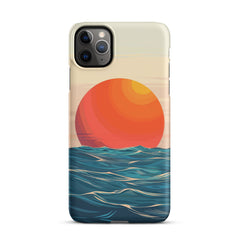 Ocean Sun Snap case for iPhone