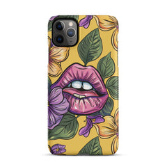 Vibrant Lips Snap case for iPhone