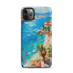 Mediterranean Beach Snap case for iPhone