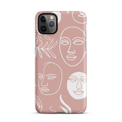 Faces Snap case for iPhone