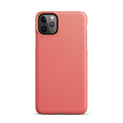 Coral Snap case for iPhone