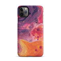 Rainbow Swirl Snap case for iPhone