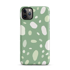 Sprinkle Green Snap case for iPhone