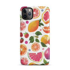 Cute Fruits Snap case for iPhone