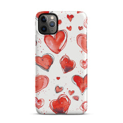 Hearts Snap case for iPhone