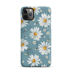 white Daisies Snap case for iPhone