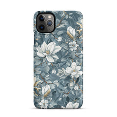 White Lily Snap case for iPhone