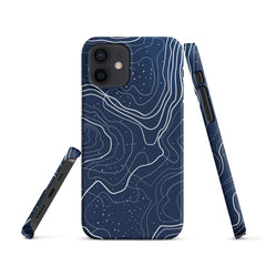 Blue Art Snap case for iPhone