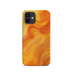 Abstract Yellow Snap Phone  case for iPhone