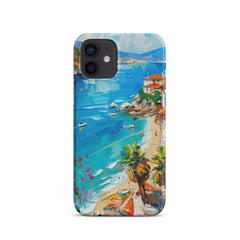 Mediterranean Beach Snap case for iPhone