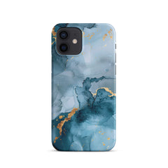 Blue Gold Snap case for iPhone