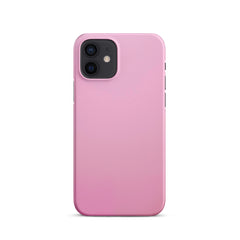 Pink Snap case for iPhone